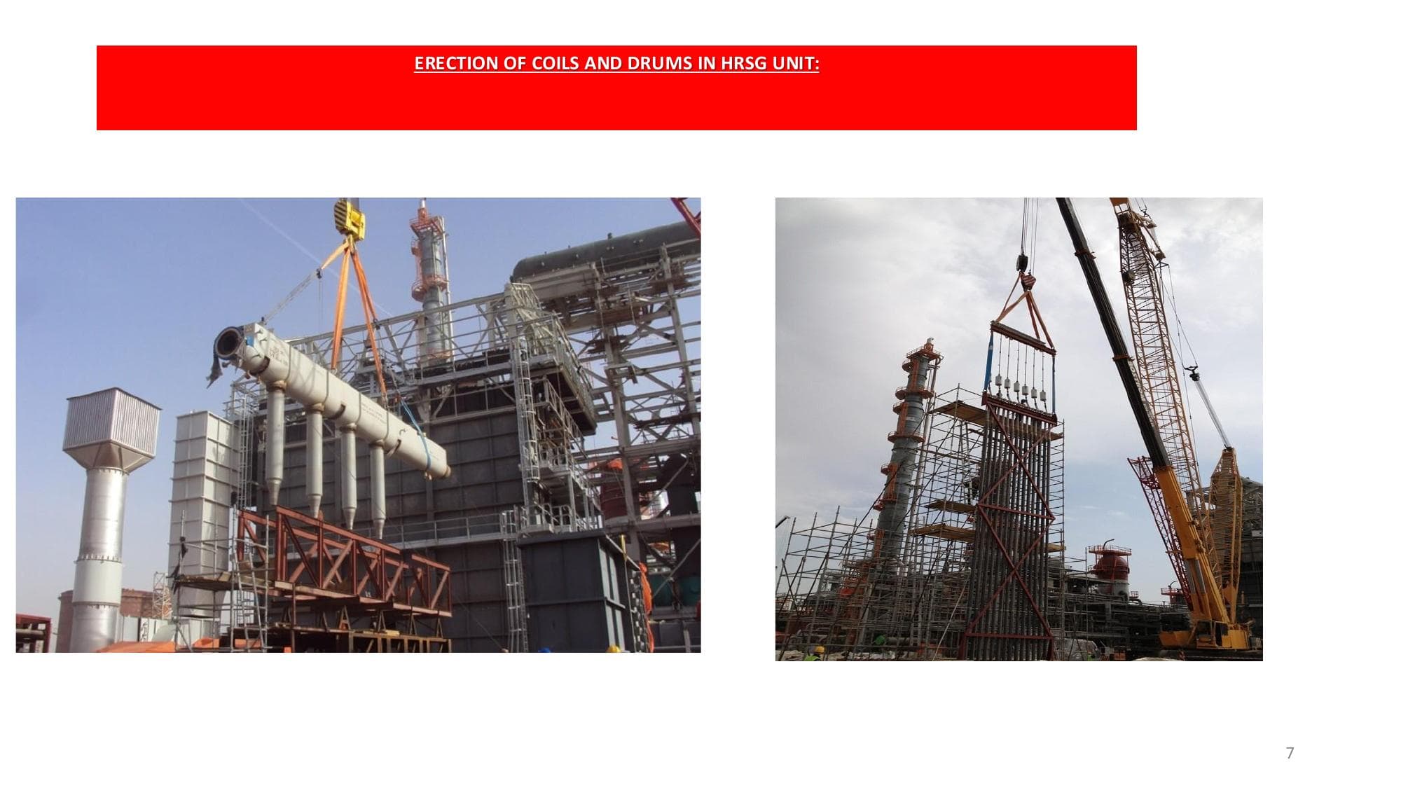 HRSG – Heat Recovery Steam Generation